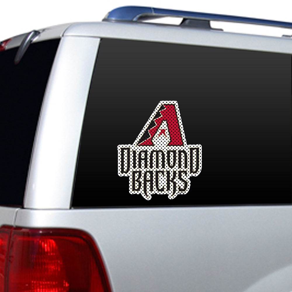 Arizona Diamondbacks Window Film 12 Inch Die Cut Vinyl - ToylandEU