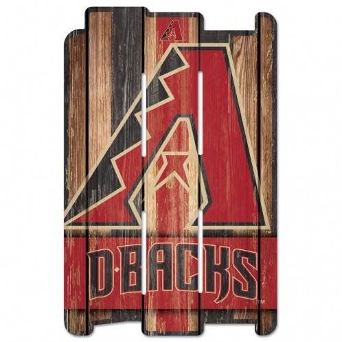 Arizona Diamondbacks Wood Fence Sign Eleven by Seventeen - ToylandEU