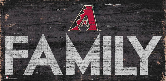 Arizona Diamondbacks Wood Sign 12x6 Family Design Hanging - ToylandEU