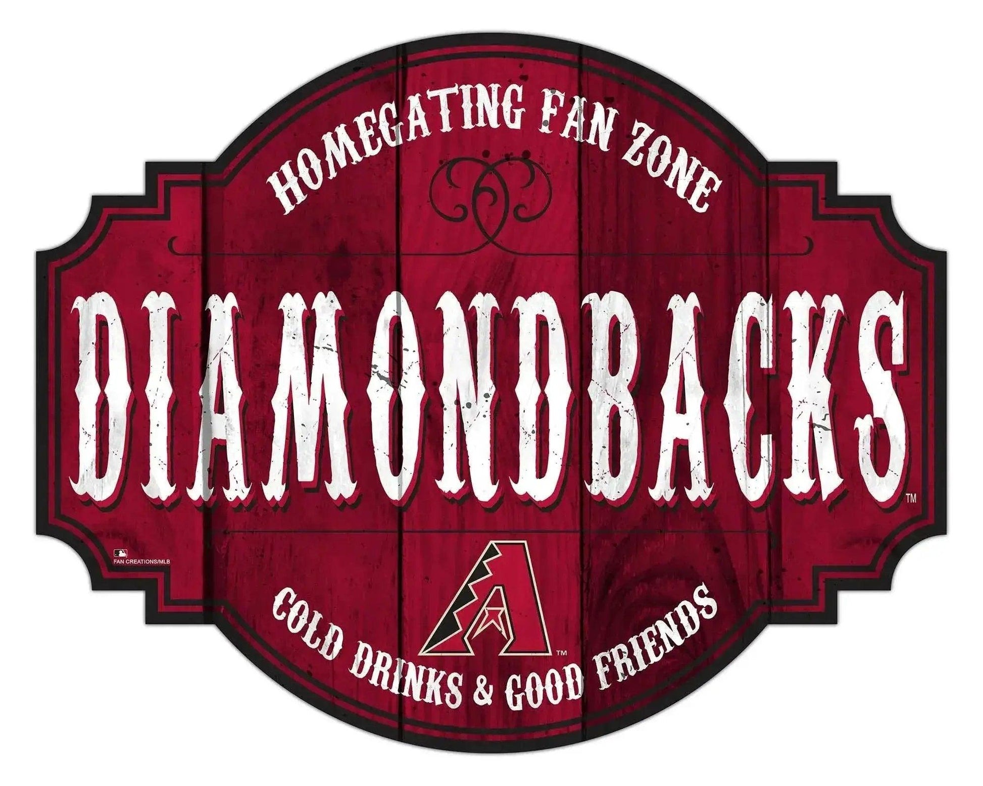  Arizona Diamondbacks Wood Tavern Sign 12 Inch Homegating -  ToylandEU™