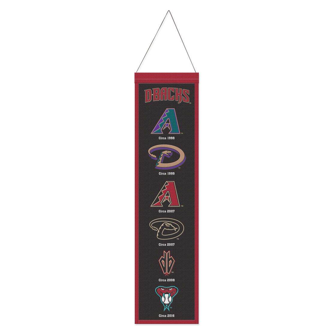Arizona Diamondbacks Wool Banner 8x32 Heritage Evolution - ToylandEU