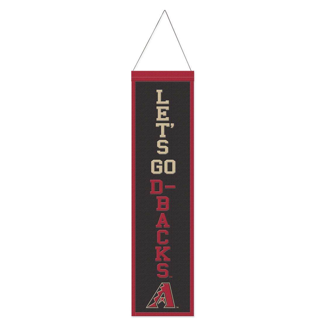 Arizona Diamondbacks Wool Banner 8x32 Heritage Slogan - ToylandEU