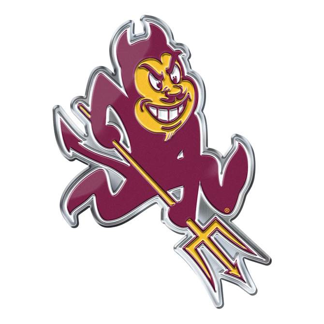 Arizona State Sun Devils Auto Emblem Color Alternate Logo - ToylandEU