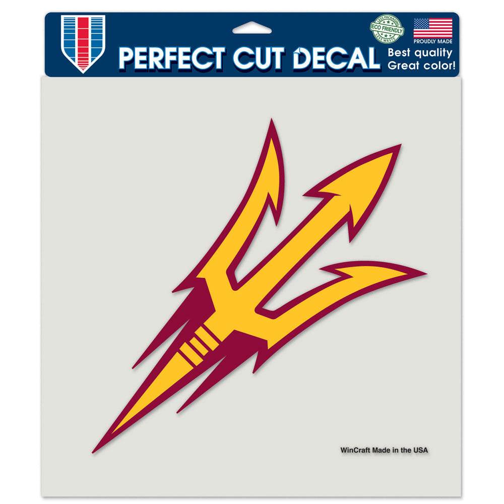 Arizona State Sun Devils Decal 8x8 Perfect Cut Color - ToylandEU