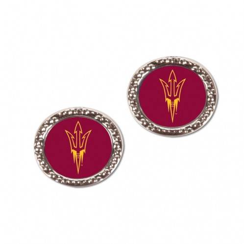 Arizona State Sun Devils Earrings Post Style Special Order - ToylandEU