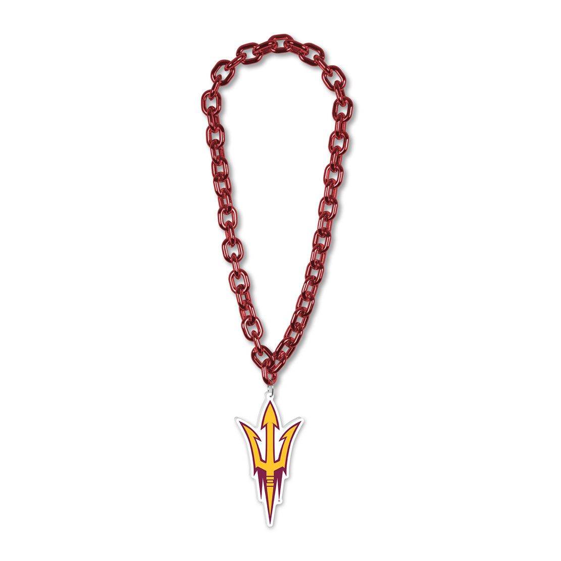 Arizona State Sun Devils Foam Logo Necklace Big Fan Chain - ToylandEU