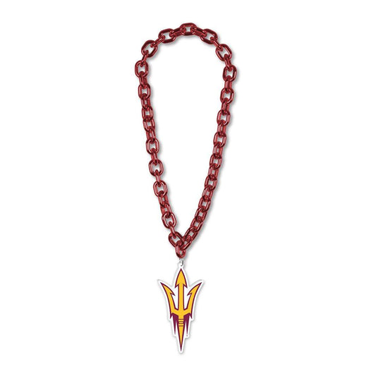 Arizona State Sun Devils Foam Logo Necklace Big Fan Chain - ToylandEU