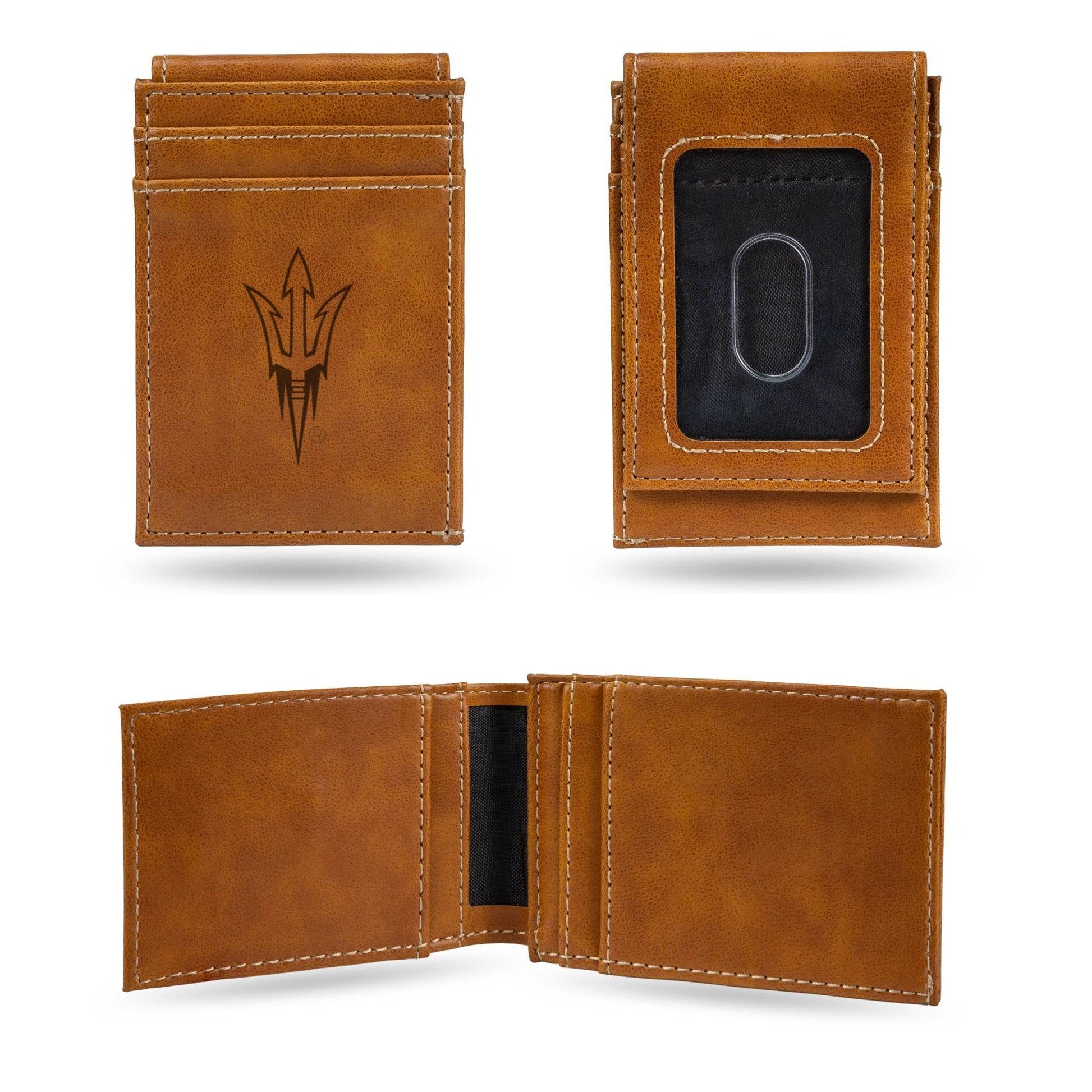 Arizona State Sun Devils Front Pocket Wallet Laser Engraved - ToylandEU