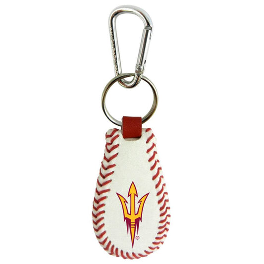 Arizona State Sun Devils Keychain Pitchfork Baseball Logo - ToylandEU