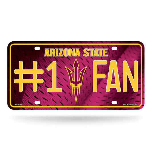 Arizona State Sun Devils License Plate First Fan Edition - ToylandEU
