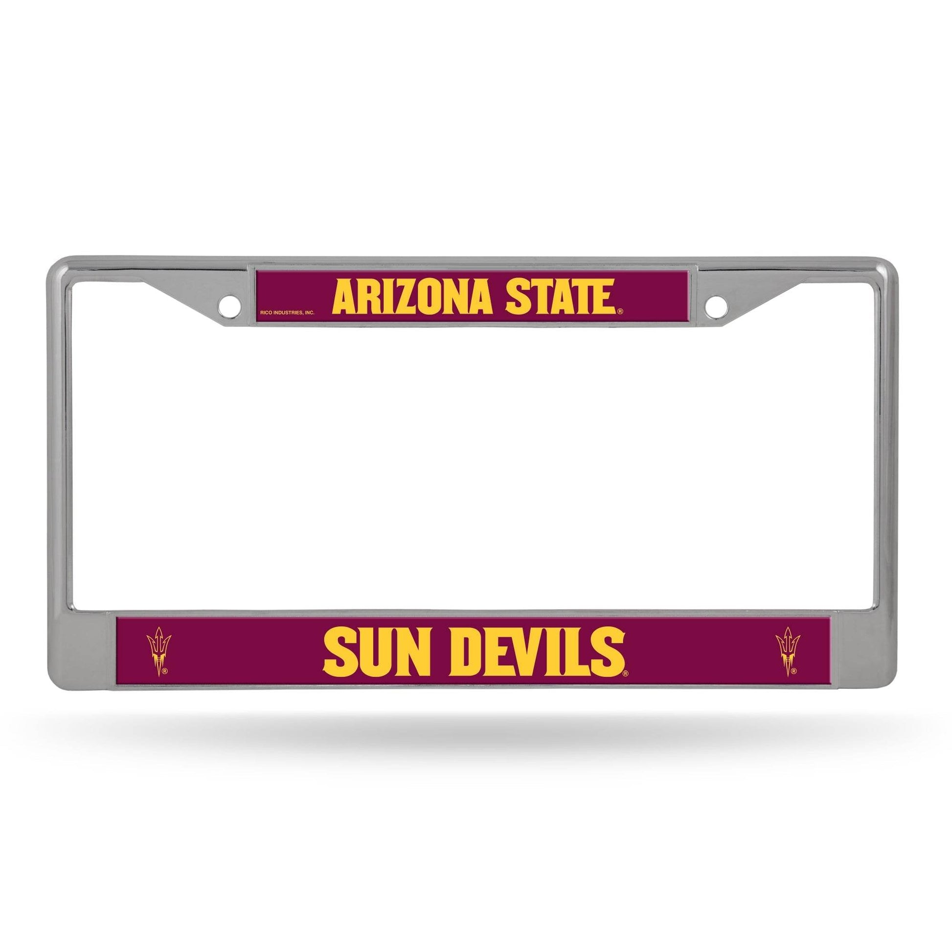 Arizona State Sun Devils License Plate Frame Chrome Insert - ToylandEU