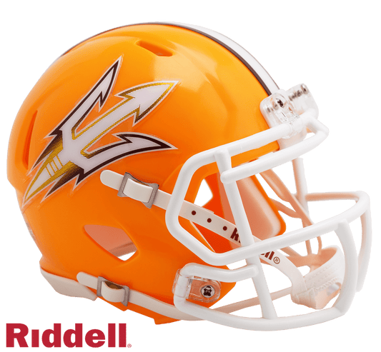 Arizona State Sun Devils Riddell Helmet Mini Speed Gold - ToylandEU