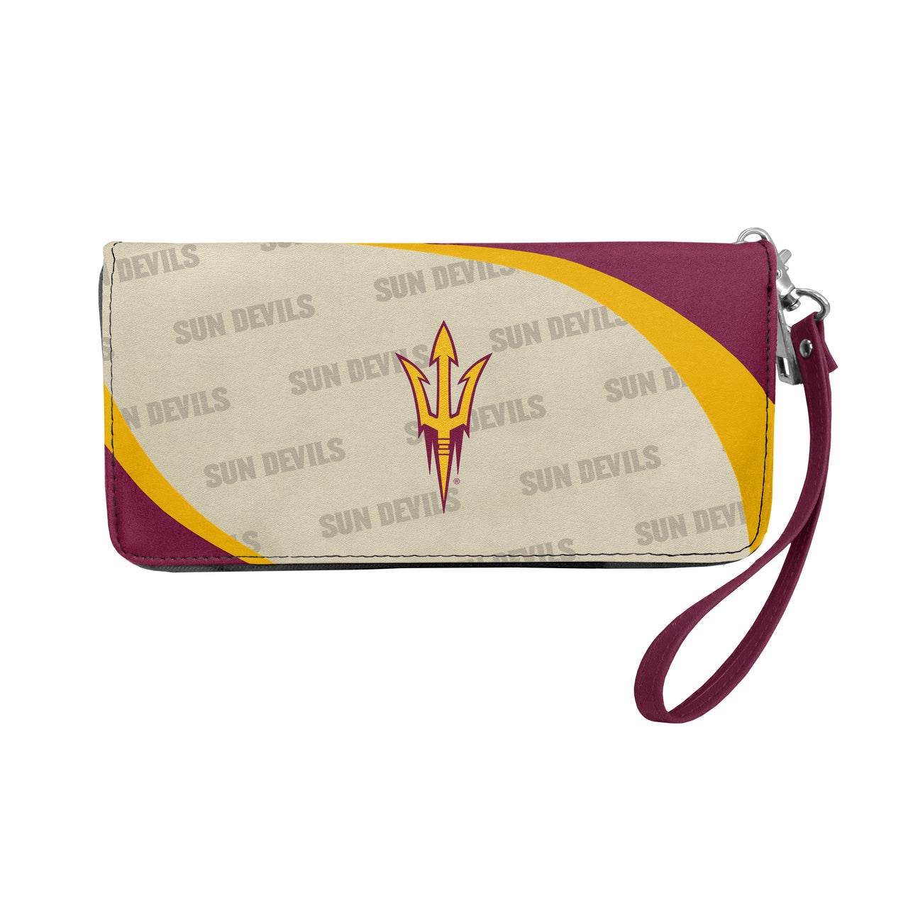 Arizona State Sun Devils Wallet Curve Organizer Wristlet - ToylandEU