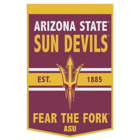  Arizona State Sun Devils Wool Banner 24x38 Dynasty Slogan -  ToylandEU™