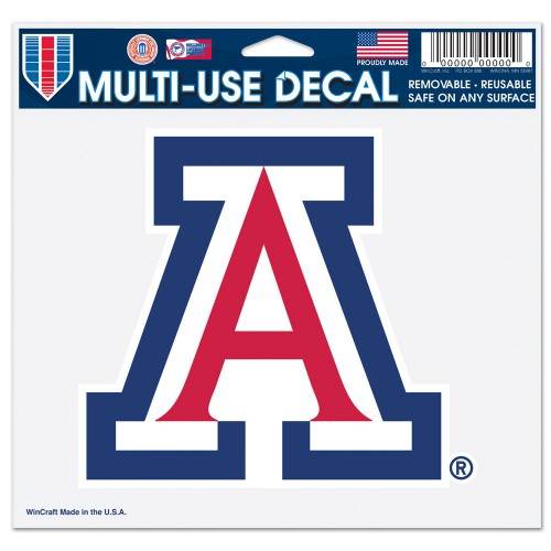 Arizona Wildcats 5x6 Multi Use Decal Color Official - ToylandEU