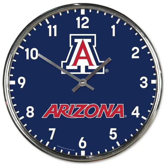  Arizona Wildcats Chrome Round Wall Clock Officially Licensed -  ToylandEU™