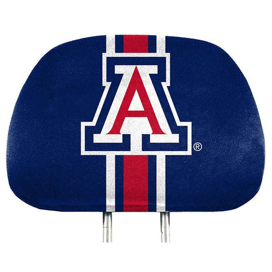Arizona Wildcats Headrest Covers Full Color Printed Logo - ToylandEU
