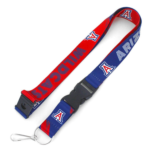 Arizona Wildcats Lanyard Crossfade Design Breakaway Key Ring - ToylandEU