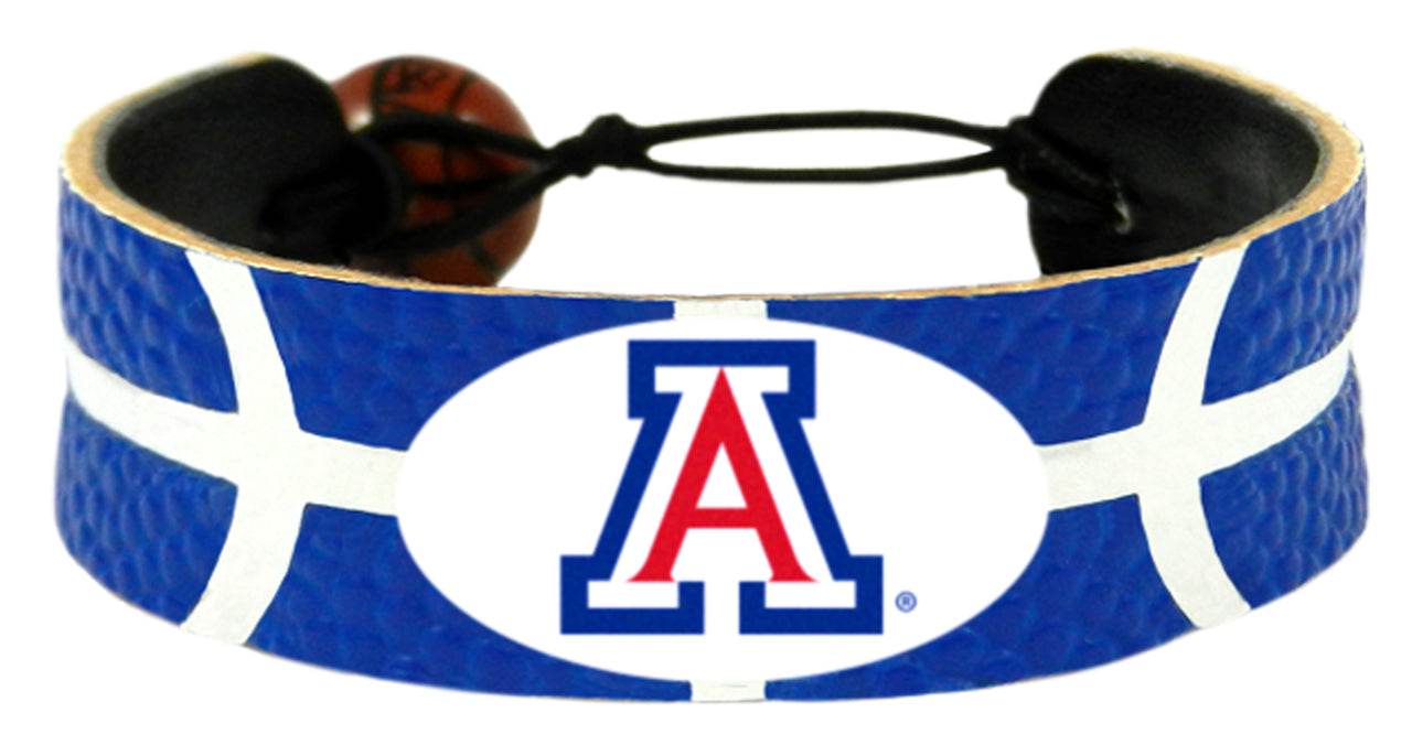 Arizona Wildcats Leather Bracelet With Ceramic Bead - ToylandEU