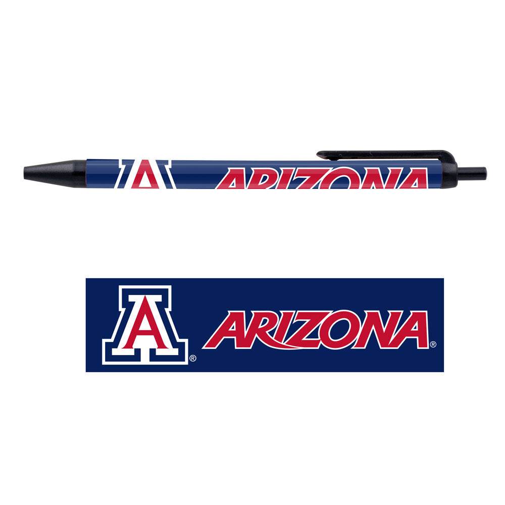 Arizona Wildcats Pens 5 Pack Black Ink Wincraft Official - ToylandEU