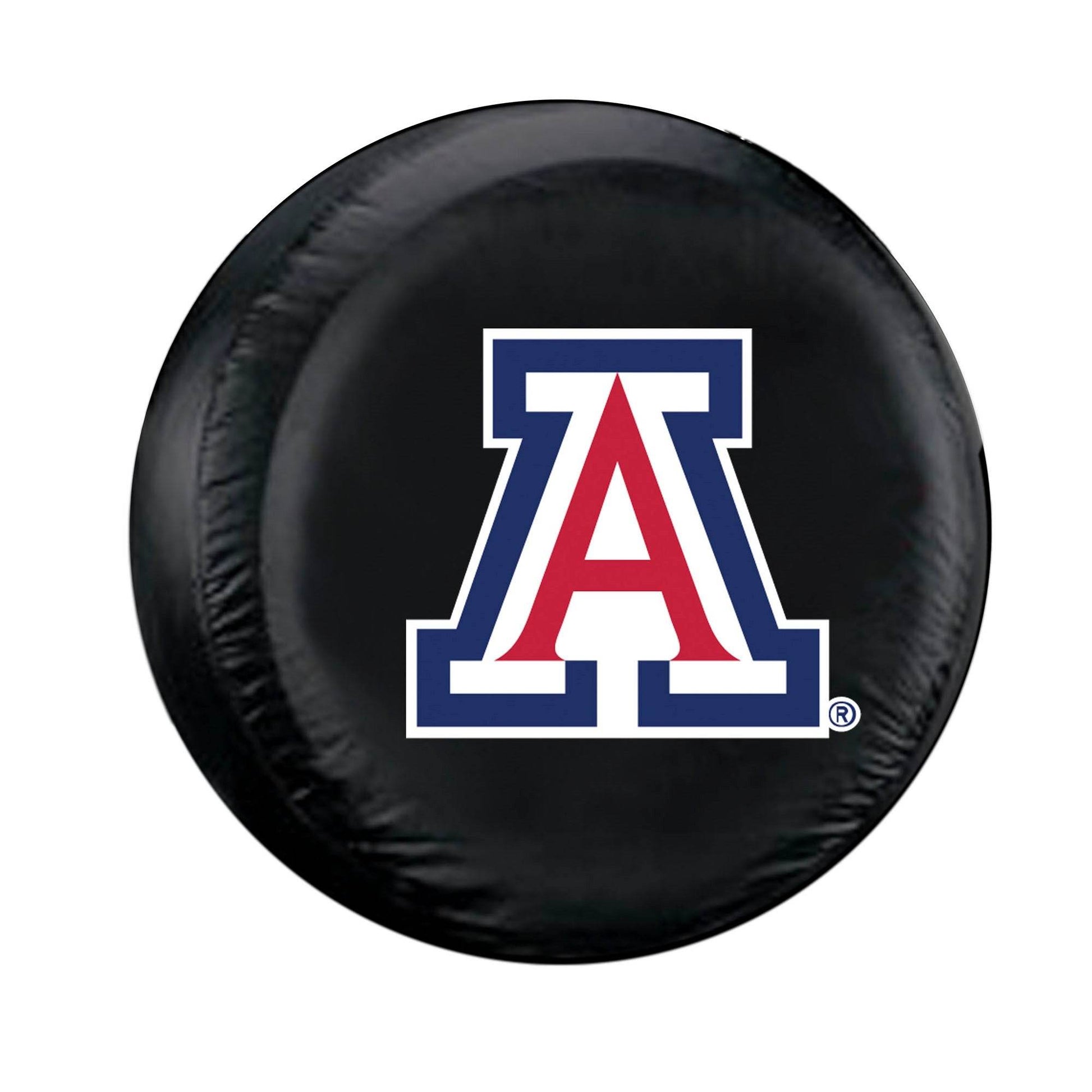 Arizona Wildcats Premium Tire Cover Standard Size Black CO - ToylandEU