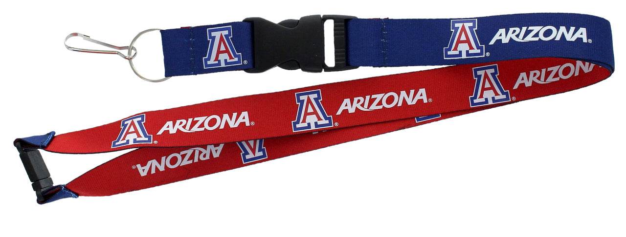 Arizona Wildcats Reversible Lanyard With Detachable Clip - ToylandEU