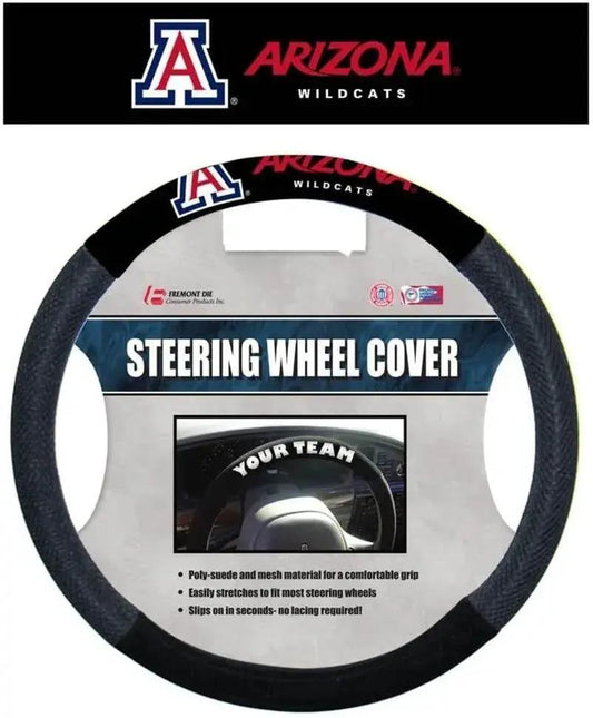  Arizona Wildcats Steering Wheel Cover Mesh Style CO -  ToylandEU™
