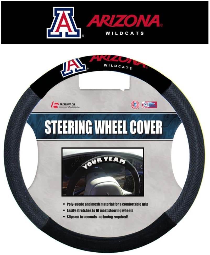 Arizona Wildcats Steering Wheel Cover Mesh Style CO - ToylandEU