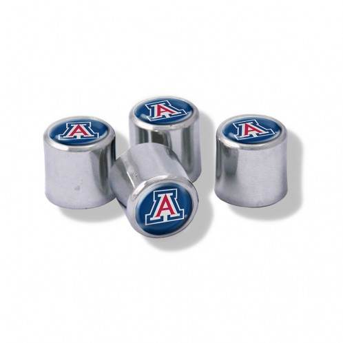Arizona Wildcats Valve Stem Caps Set 4 Universal Fit - ToylandEU