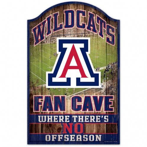 Arizona Wildcats Wood Sign 11x17 Fan Cave Decor Display - ToylandEU