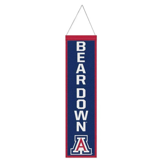  Arizona Wildcats Wool Banner 8x32 Heritage Slogan Design -  ToylandEU™