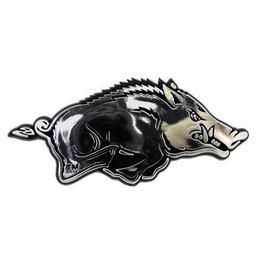Arkansas Razorbacks Auto Emblem - Silver - ToylandEU