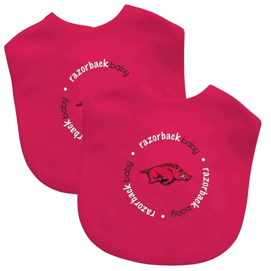  Arkansas Razorbacks Baby Bibs 2 Pack Officially Licensed -  ToylandEU™