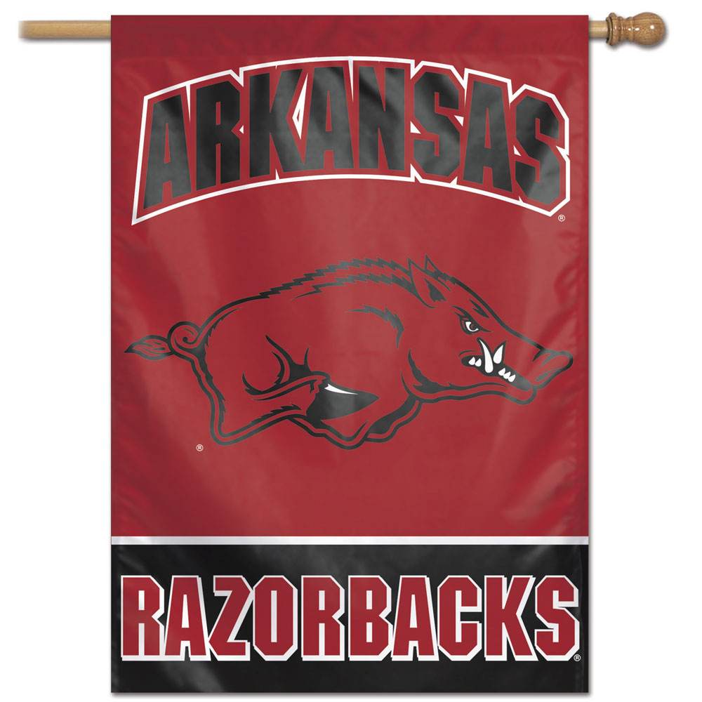 Arkansas Razorbacks Banner 28x40 Vertical Wincraft Flag - ToylandEU