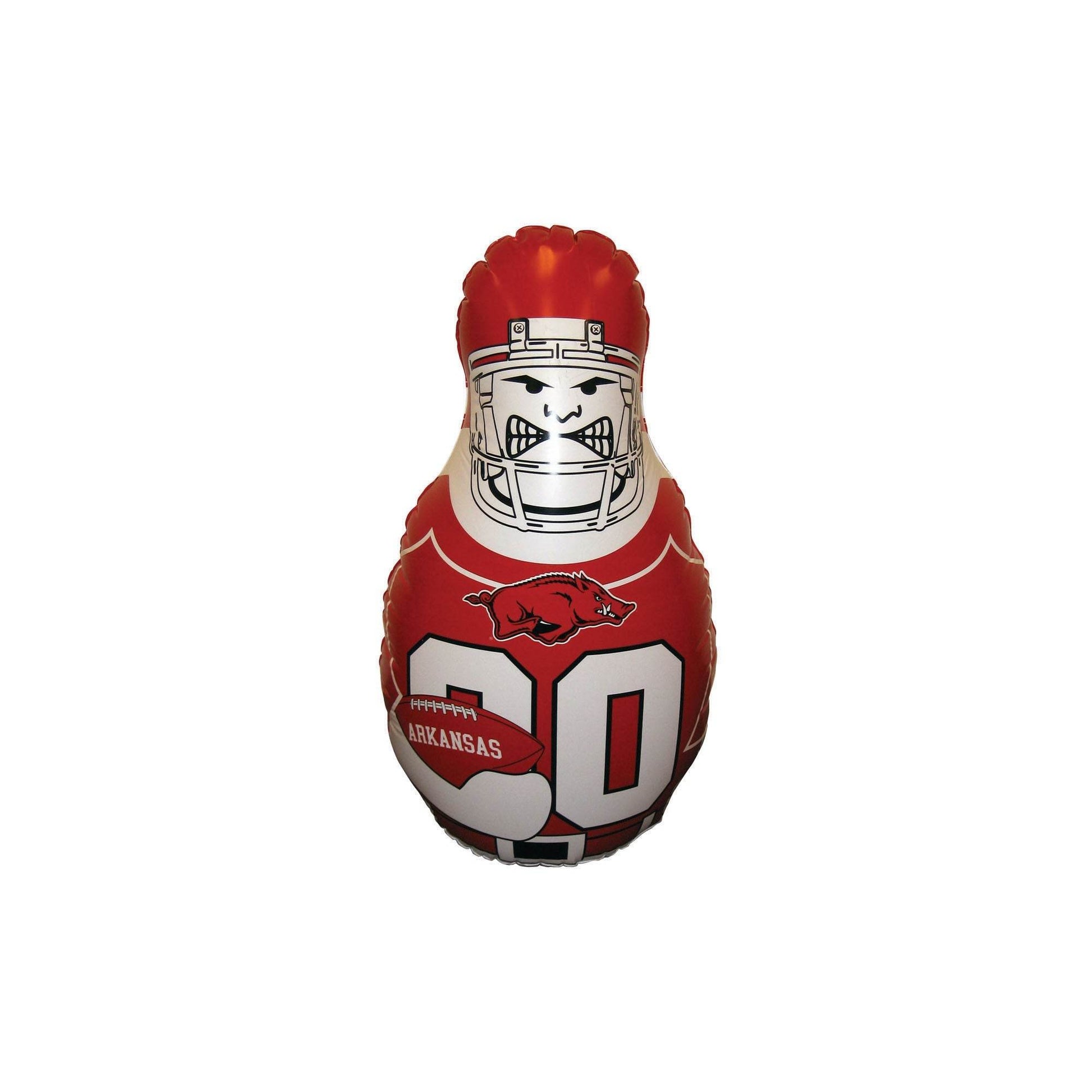 Arkansas Razorbacks Bop Bag Mini Vinyl 360 Degree Logo - ToylandEU