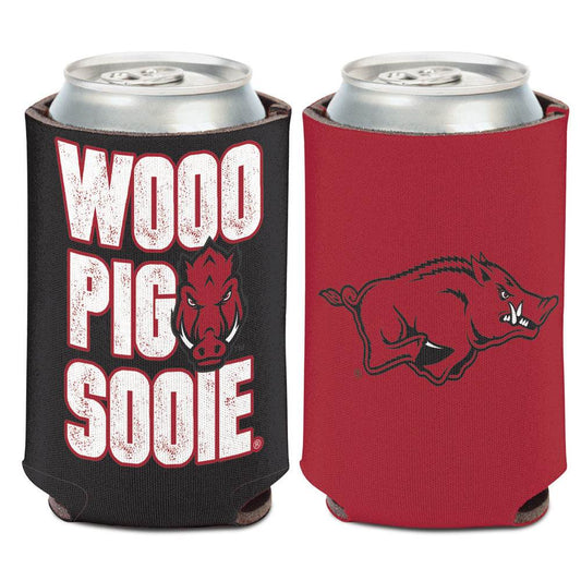 Arkansas Razorbacks Can Cooler Slogan Design Imprinted 12oz - ToylandEU