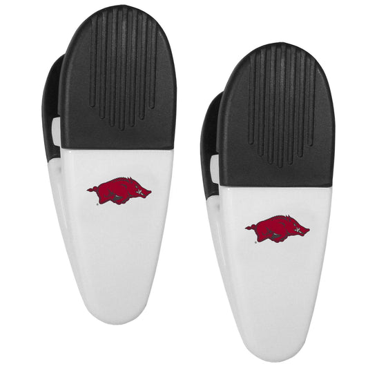 Arkansas Razorbacks Chip Clips 2 Pack Magnetic Clips - ToylandEU