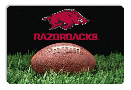 Arkansas Razorbacks Classic Football Pet Bowl Mat Large - ToylandEU