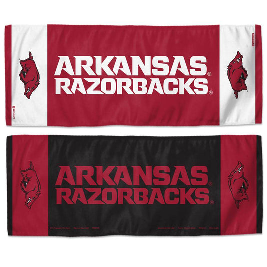 Arkansas Razorbacks Cooling Towel 12x30 Sports Gear - ToylandEU
