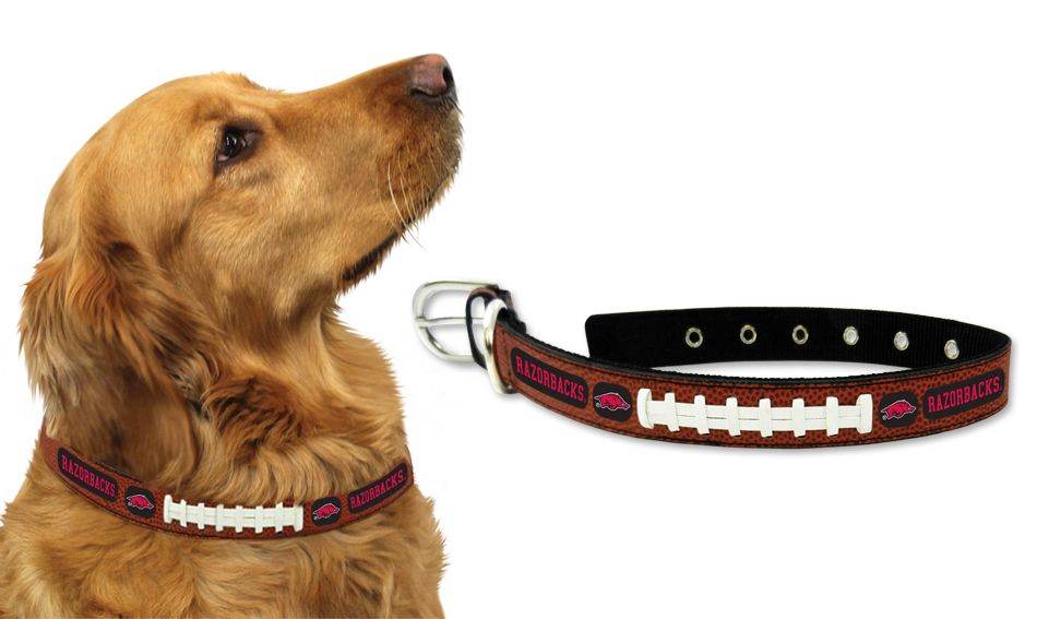 Arkansas Razorbacks Dog Collar Medium Officially Licensed - ToylandEU