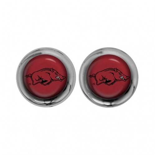 Arkansas Razorbacks Domed License Plate Frame Screw Caps - ToylandEU