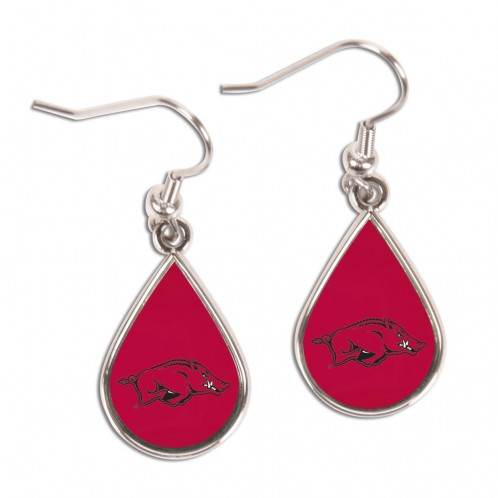 Arkansas Razorbacks Earrings Tear Drop Style Special Order - ToylandEU