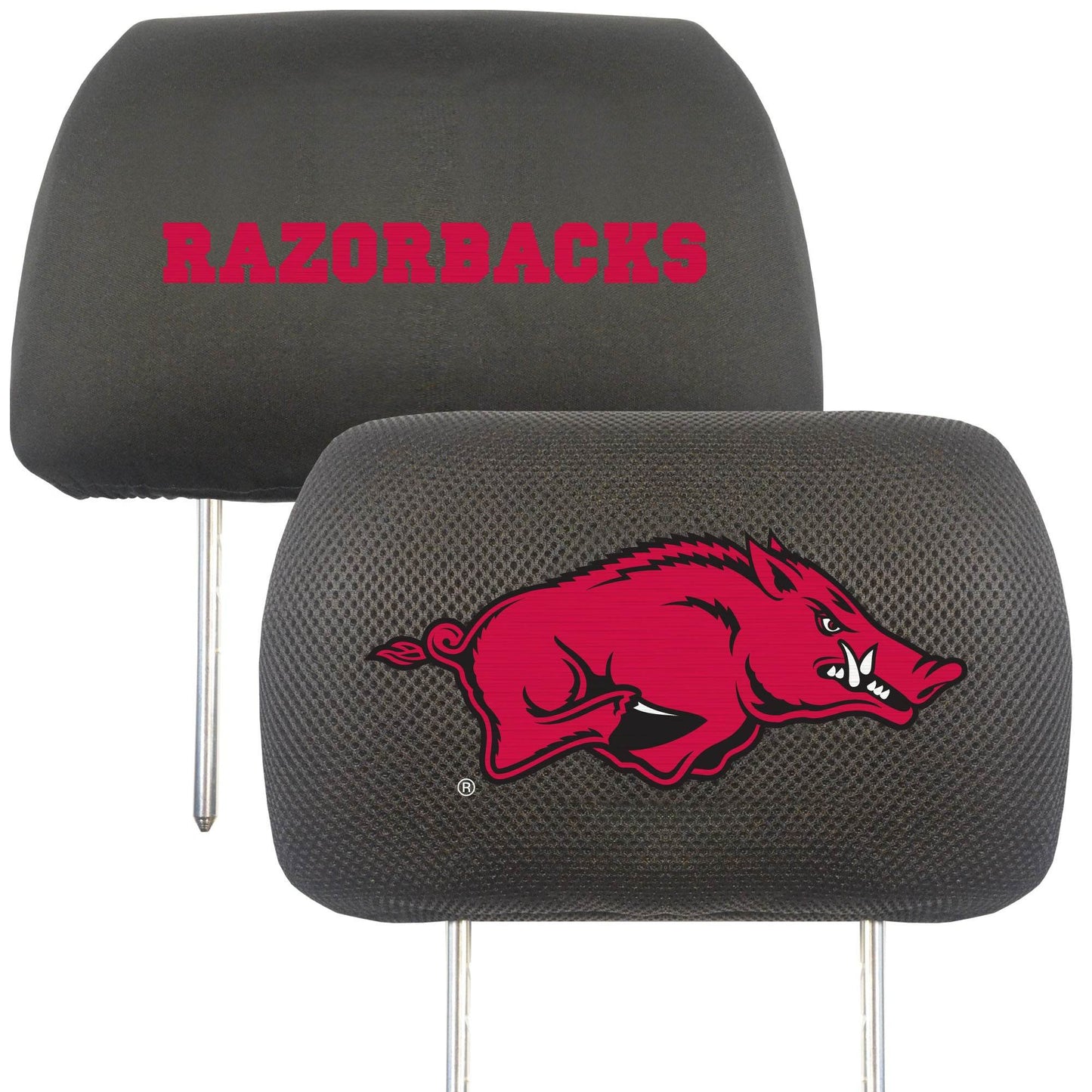 Arkansas Razorbacks Embroidered Headrest Covers FanMats - ToylandEU