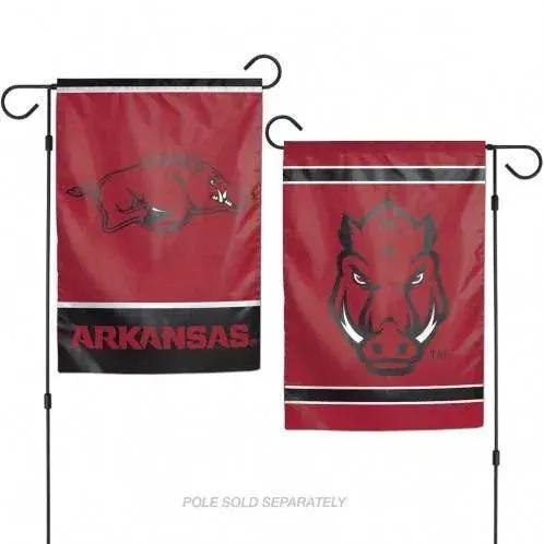  Arkansas Razorbacks Garden Flag 12x18 Two Sided Polyester -  ToylandEU™