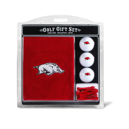 Arkansas Razorbacks Golf Gift Set With Embroidered Towel - ToylandEU