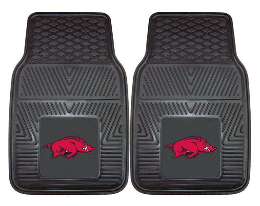 Arkansas Razorbacks Heavy Duty 2-Piece Vinyl Car Mats - ToylandEU