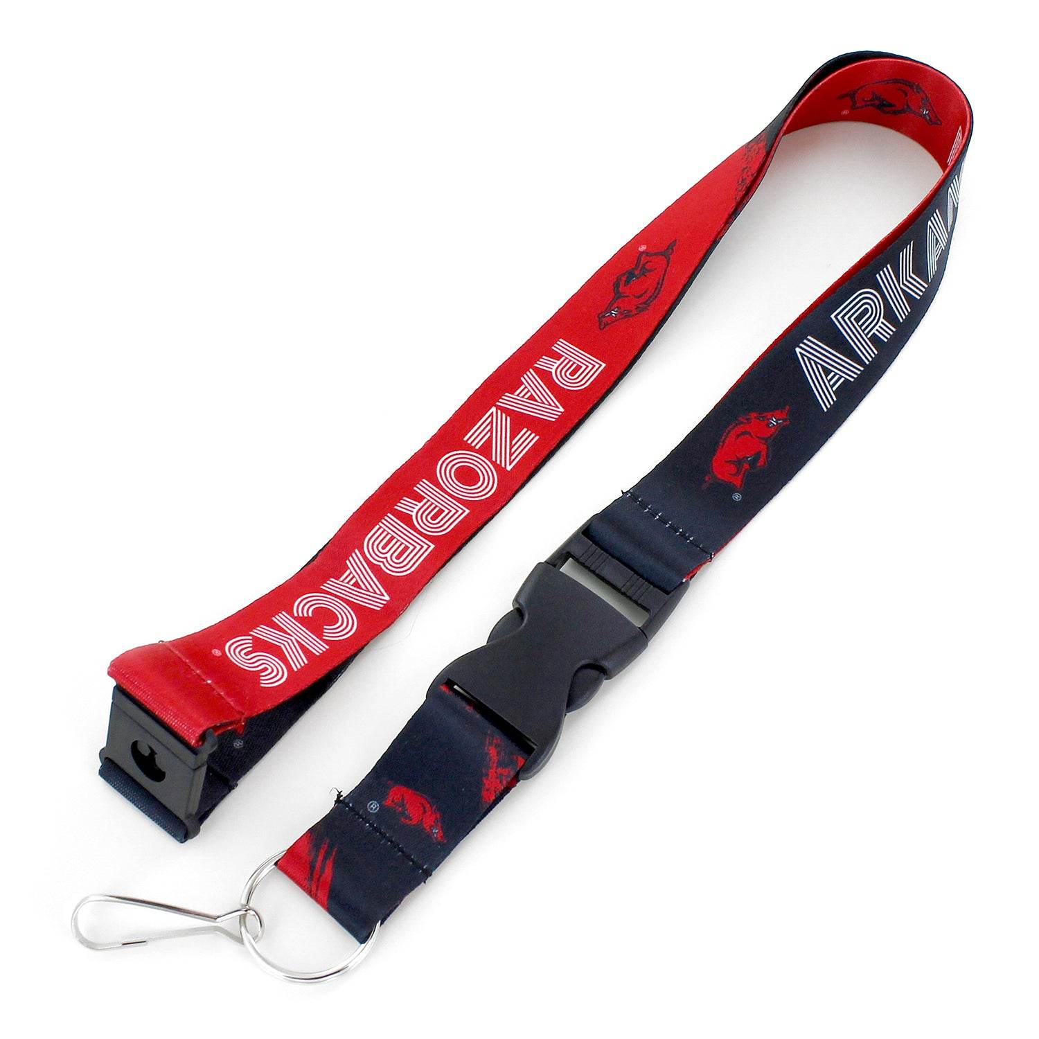 Arkansas Razorbacks Lanyard Crossfade Design Two Sided - ToylandEU