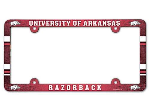 Arkansas Razorbacks License Plate Frame - Full Color - ToylandEU