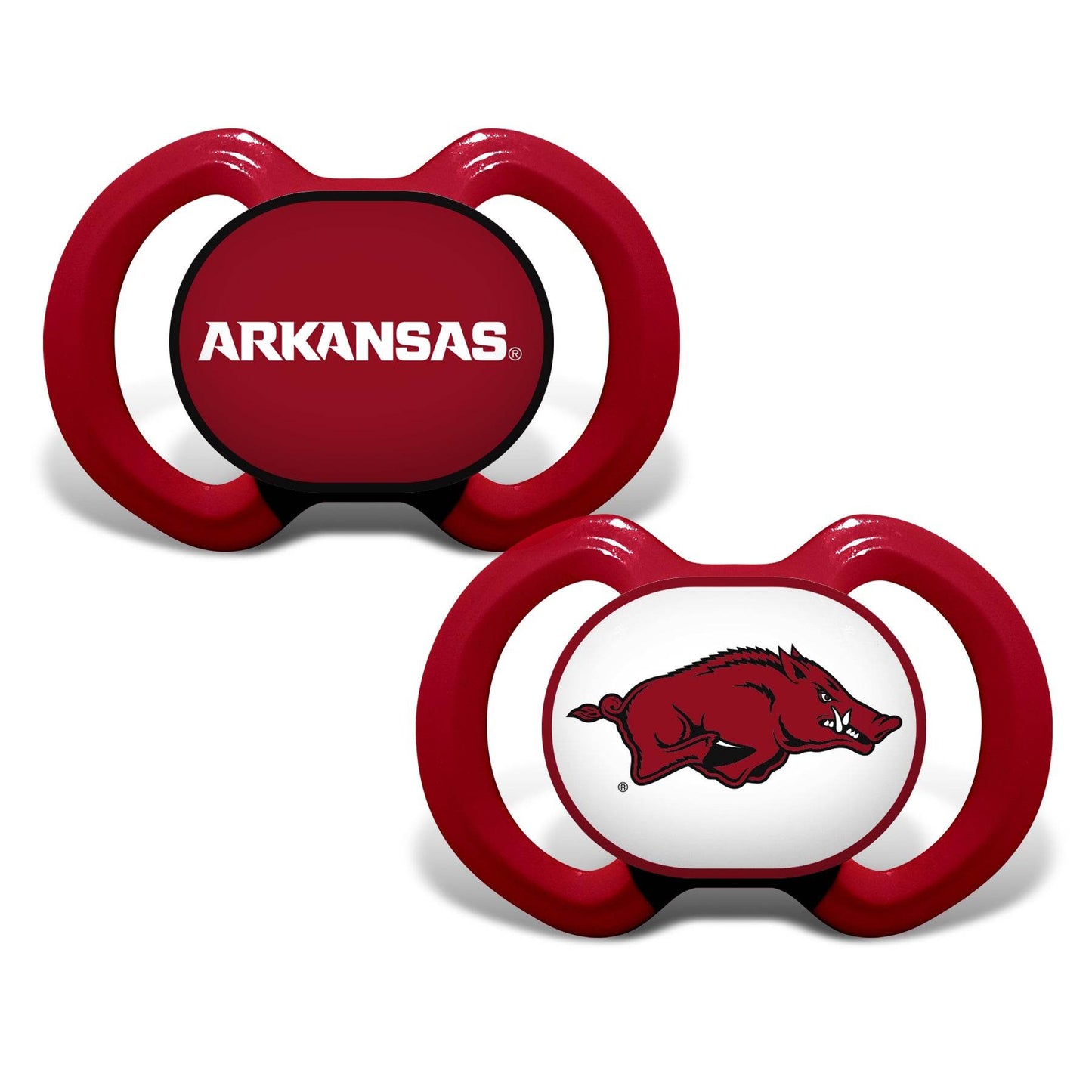 Arkansas Razorbacks Officially Licensed Pacifier 2 Pack - ToylandEU