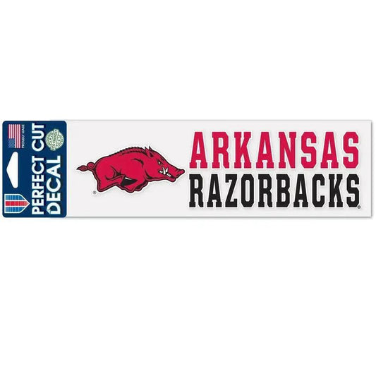  Arkansas Razorbacks Perfect Cut Decal 3x10 Outdoor Vinyl -  ToylandEU™